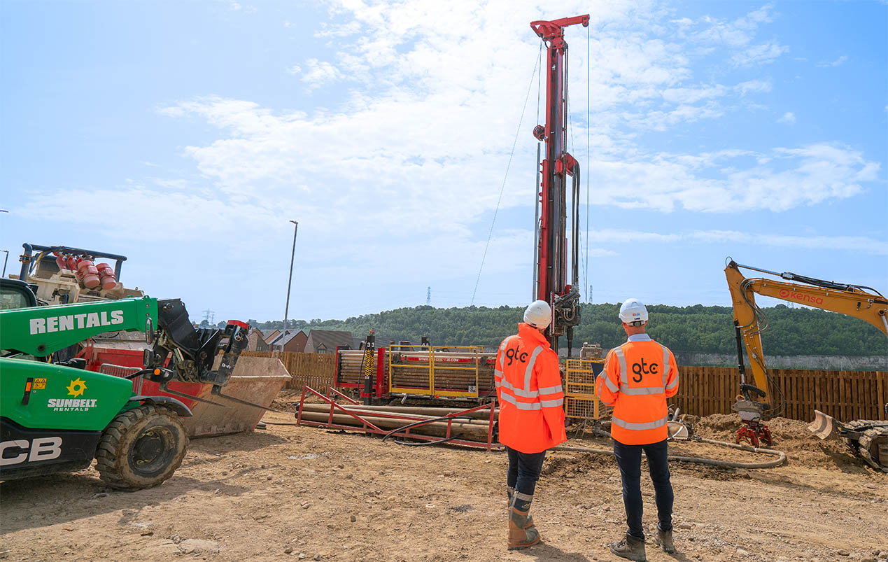 GTC engineers oversea borehole drilling for ground source heat pump